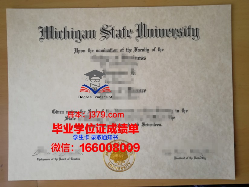 密歇根州立大学本科毕业证(密歇根州立大学毕业服)