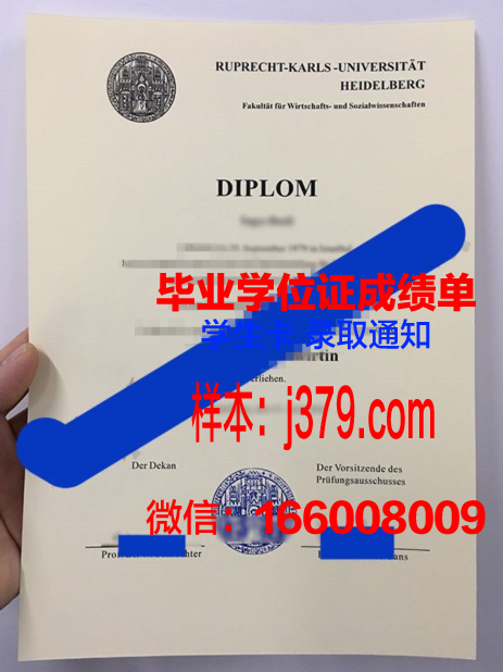 海德堡大学毕业证书图片高清(海德堡大学难毕业吗)