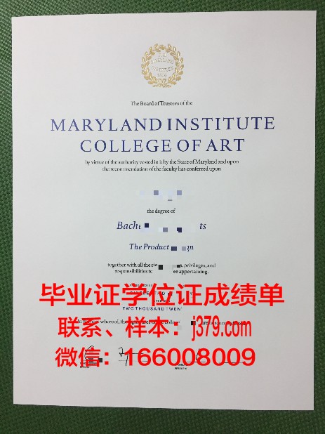 派尔艺术学院毕业文凭