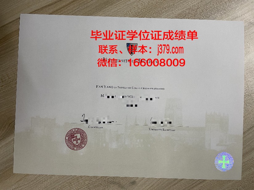 山后-上杜罗大学研究生毕业证书(杜伦大学毕业证样本)
