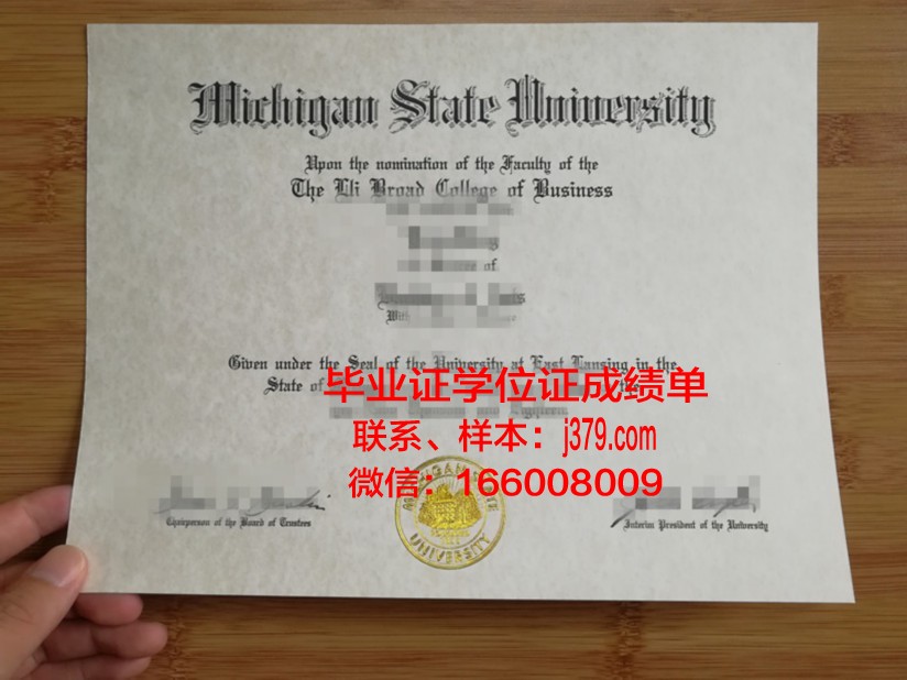 密歇根州立大学学位证书(密歇根州立大学教育学院)