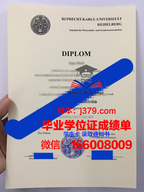 海德堡大学研究生毕业证(海德堡大学毕业证书)